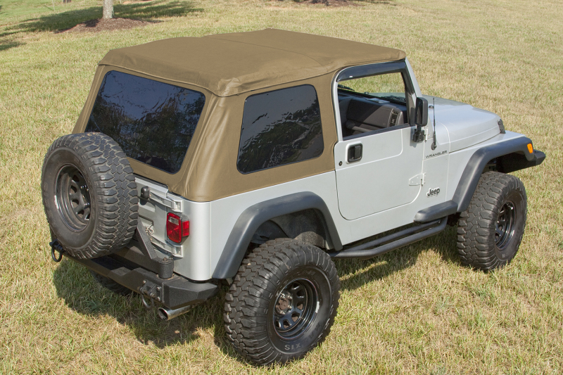 Jeep Wrangler Soft Top - Rugged Ridge - Bowless XHD - Spice - `97-`06